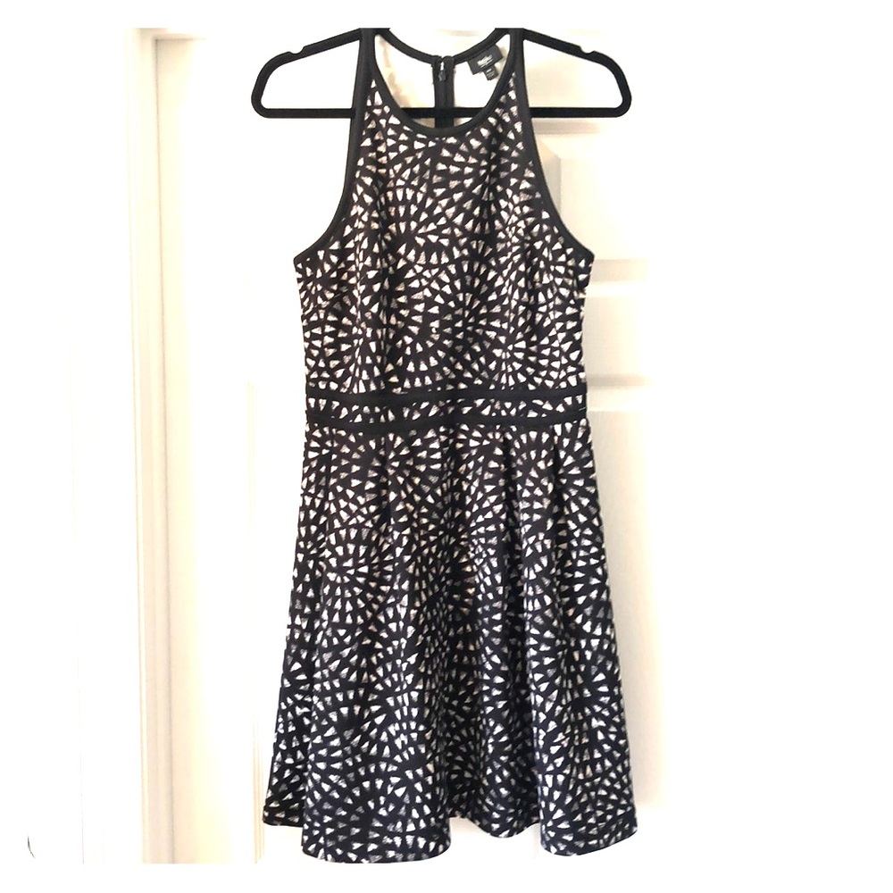 Mossimo Black/White/gray dress